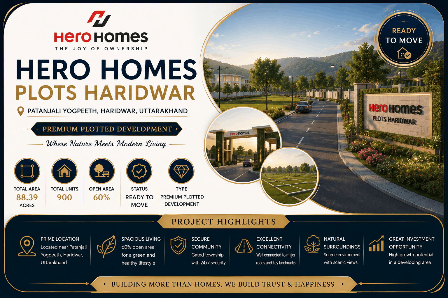 Hero Homes Plots Haridwar - Premium Residential Plots